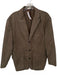 J Crew Size L Brown Cotton 3 button Blazer Men's Jacket Brown / L