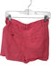 A.L.C. Size 8 Coral Pink Cotton High Waist Pleated Front Pockets Shorts Coral Pink / 8