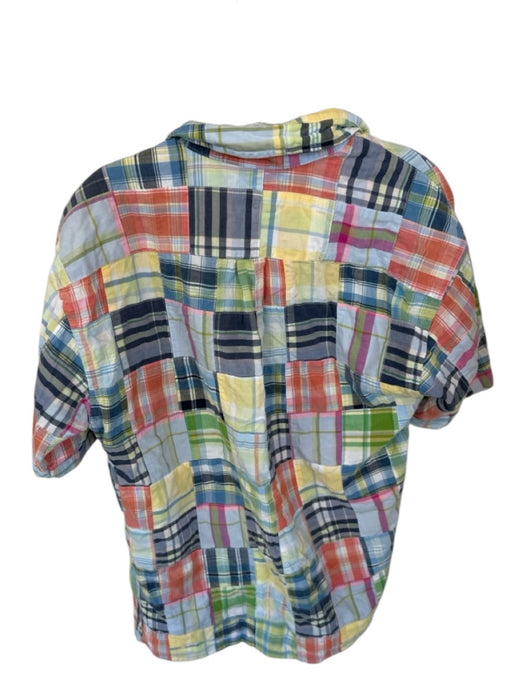 Brooks Brothers Size M Multi Cotton Plaid Button Down Men's Shirt Multi / M