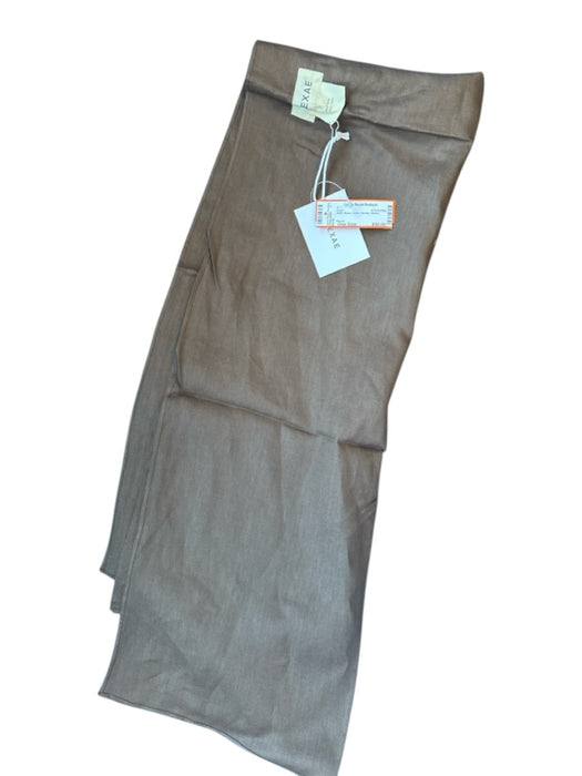 Aexae Brown Linen Sarong scarf Brown / One Size