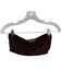 Aexae Size M Brown Recycled Polyester Blend Strapless Cheeky Bikini Swimsuit Brown / M