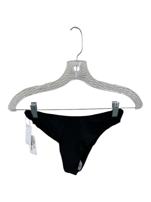 Aexae Size M Black Recycled Polyester Blend Triangle Cheeky Bikini Swimsuit Black / M