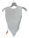 Aexae Size M White Recycled Polyester Front Zip One Piece Swimsuit White / M