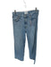 Agolde Size 26 Light Wash Cotton Blend High Waist Wide Leg Jeans Light Wash / 26