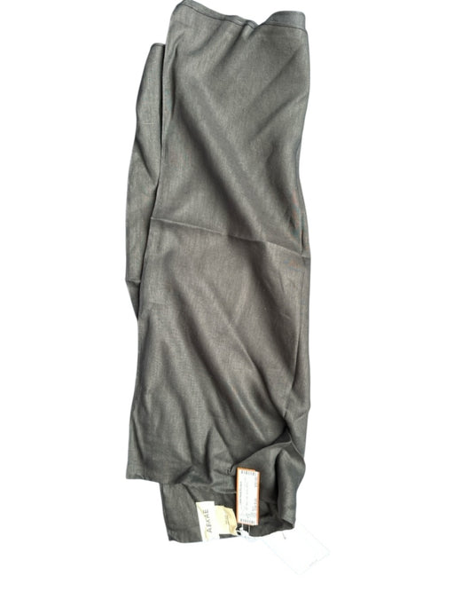 Aexae Black Linen Sarong scarf Black / One Size
