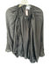 Acler Size 4 Black Polyester Long Balloon Sleeve Oversized Top Black / 4