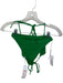 Aexae Size XS/S Green Recycled Polyester Triangle High Cut Bikini Swimsuit Green / XS/S