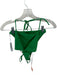 Aexae Size XS/S Green Recycled Polyester Triangle High Cut Bikini Swimsuit Green / XS/S
