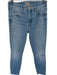 Mother Size 24 Med Light Wash Cotton Blend Mid Rise Straight Leg Jeans Med Light Wash / 24