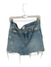 Frame Size 32 Light Wash Cotton Cut off Denim Skirt Light Wash / 32