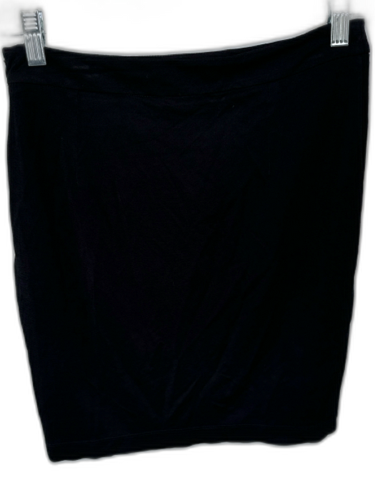 Love Moschino Size 4 Black & Neon Viscose Blend Rope Detail Side Zip Skirt Black & Neon / 4