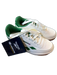 Reebok Shoe Size 4 White & Green Leather Perforated Athletic Sneakers White & Green / 4