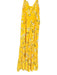 Thakoon Size 12 Yellow & Black Recycled Polyester Blend Spaghetti Strap Jumper Yellow & Black / 12