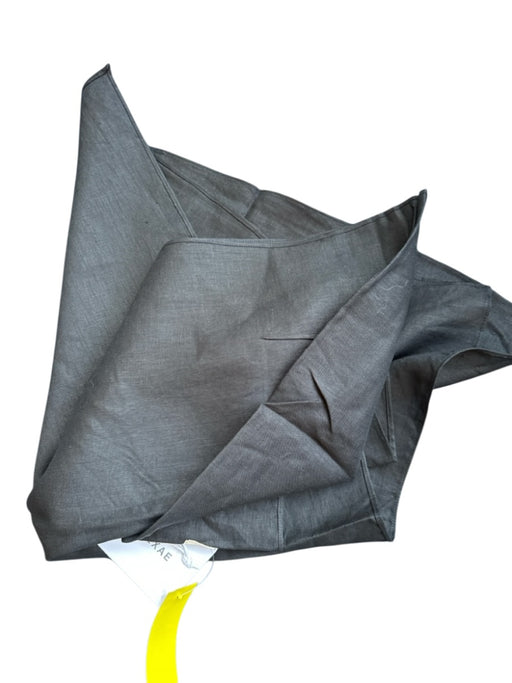 Aexae Black Linen Sarong scarf Black / One Size