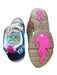 Sandro Shoe Size 5 Blue & Purple Leather Snake Skin Detail Athletic Sneakers Blue & Purple / 5