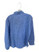 Roller Rabbit Size M Blue Linen Long Sleeve Button Down Top Blue / M
