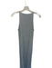A.L.C. Size S Silver Viscose Sleeveless Metallic Midi Dress Silver / S