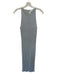 A.L.C. Size S Silver Viscose Sleeveless Metallic Midi Dress Silver / S