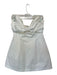 BHLDN Size 10 White Polyester Bow Strapless Boning Dress White / 10