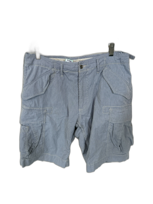 Polo Ralph Lauren Size 35 Navy & White Cotton Striped Men's Shorts Navy & White / 35