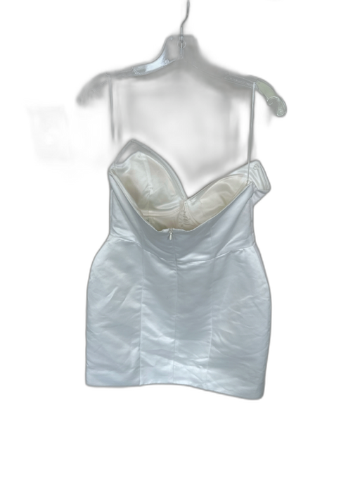 BHLDN Size 10 White Polyester Strapless Sweetheart Neckline Bridal Dress White / 10