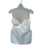 BHLDN Size 10 White Polyester Strapless Sweetheart Neckline Bridal Dress White / 10