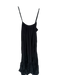 J. Crew Size S Black Viscose Spaghetti Strap Rope Belted Maxi Dress Black / S