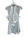 BHLDN Size XL Ivory Polyester Halter Neck Open Back Bridal Dress Ivory / XL