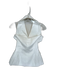 Mare Mare Size XXS White Viscose Blend Halter Neck Buttons Open Back Dress White / XXS