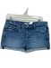 GRLFRND Size 28 Med Dark Wash Cotton Cuffed Denim Shorts Med Dark Wash / 28