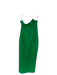 Superdown Size L Green Rayon Blend Strapless Boned Back Zip High Slit Gown Green / L