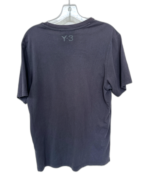 Y-3 Adidas Size M Navy & Multicolor Cotton Abstract Athletic Men's T-Shirt Navy & Multicolor / M