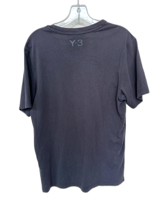 Y-3 Adidas Size M Navy & Multicolor Cotton Abstract Athletic Men's T-Shirt Navy & Multicolor / M