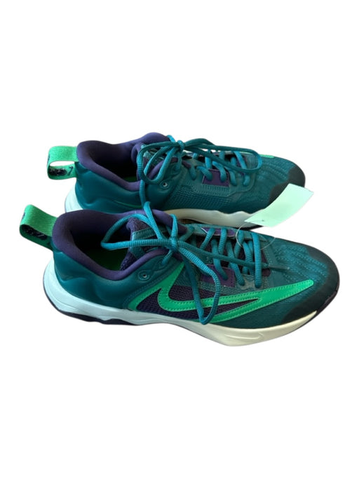 Nike Shoe Size 7.5 Teal & Green Canvas Athletic Sneakers Teal & Green / 7.5
