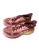 Hoka Shoe Size 7.5B Maroon & Pink Canvas Perforated Athletic Sneakers Maroon & Pink / 7.5B