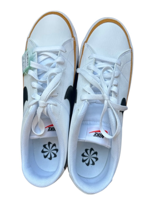 Nike Shoe Size 10.5 New White & Tan Leather Athletic Men's Sneakers White & Tan / 10.5
