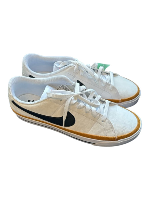 Nike Shoe Size 10.5 New White & Tan Leather Athletic Men's Sneakers White & Tan / 10.5