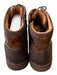 Florsheim Shoe Size 10 New Brown Leather Lace Up Side Zip Men's Boots Brown / 10