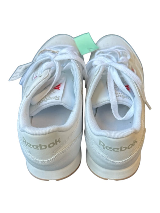 Reebok Shoe Size 9.5 White Leather Athletic Sneakers White / 9.5