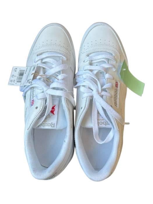 Reebok Shoe Size 9.5 White Leather Athletic Sneakers White / 9.5