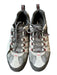 Merrell Shoe Size 11 New Gray & Red Canvas & Leather Perforated Lace Up Sneakers Gray & Red / 11