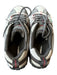 Merrell Shoe Size 11 New Gray & Red Canvas & Leather Perforated Lace Up Sneakers Gray & Red / 11