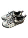 Merrell Shoe Size 11 New Gray & Red Canvas & Leather Perforated Lace Up Sneakers Gray & Red / 11