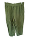 Madewell Size S Olive Green Linen & Viscose Elastic Waist Front Pockets Pants Olive Green / S