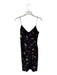 flor et.al Size 2 Black & Multi Polyester Spaghetti Strap Botanical Dress Black & Multi / 2