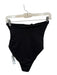 Aexae Size L Black Recycled Polyester Halter Neck One Piece Swimsuit Black / L