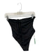 Aexae Size L Black Recycled Polyester Halter Neck One Piece Swimsuit Black / L