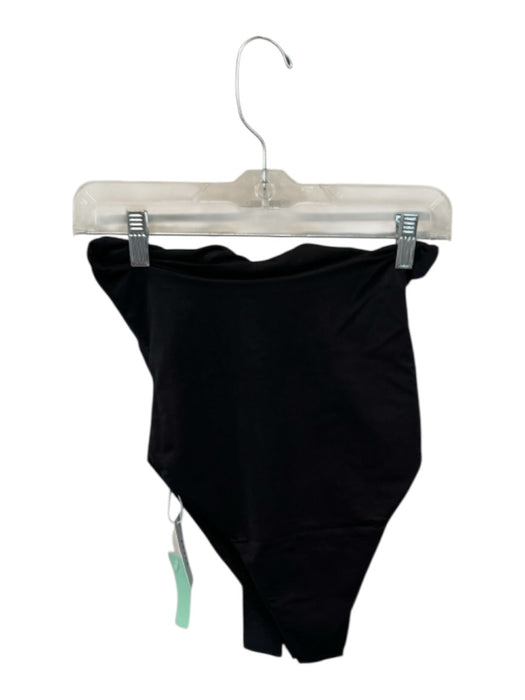 Aexae Size L Black Recycled Polyester Halter Neck One Piece Swimsuit Black / L