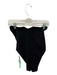 Aexae Size L Black Recycled Polyester Halter Neck One Piece Swimsuit Black / L