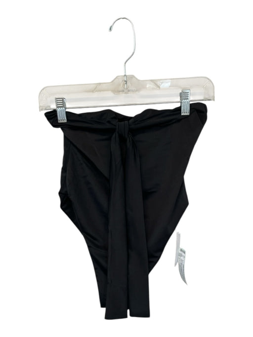 Aexae Size L Black Recycled Polyester Halter Neck One Piece Swimsuit Black / L